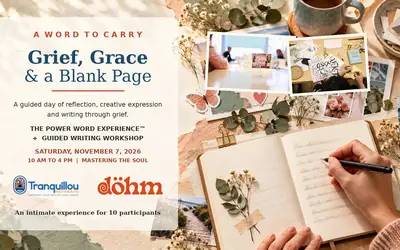 A Word to Carry: Grief, Grace & a Blank Page